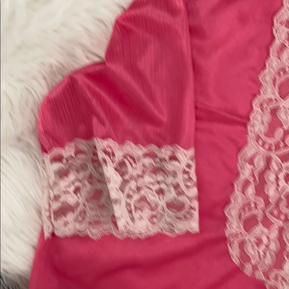 ‼️SOLD‼️True Vintage 1970’s Erica Loren lace nighty - Picture 4 of 6